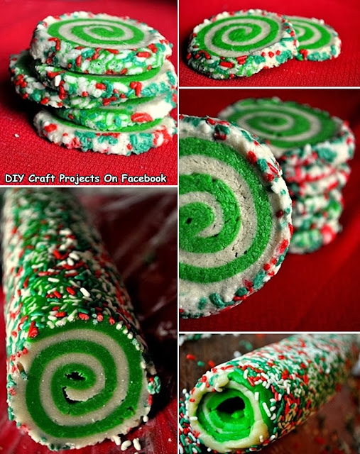 Colorful Swirl Cookies