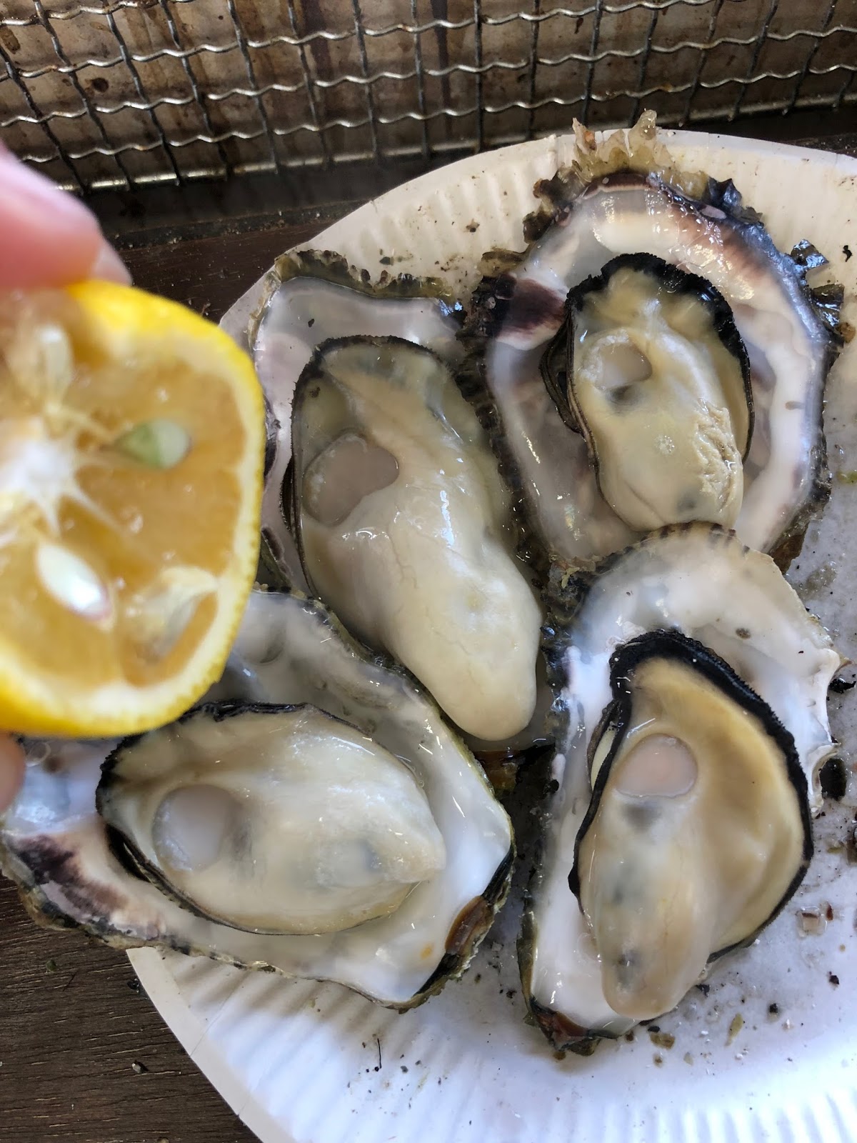 トッピングは柑橘類とバターで決まり 草津かき小屋で焼き牡蠣を堪能してきた イクメンライフハッカー