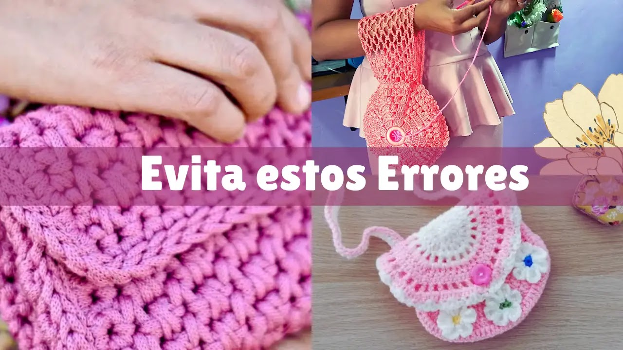 10 Errores Frecuentes al Iniciar en el Crochet de Bolsos: ¡Evítalos y Conviértete en una Experta!