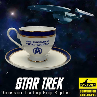 San Diego Comic-Con 2020 Exclusive Star Trek Excelsior Tea Cup Prop Replica by Factory Entertainment