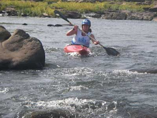 K1W sprint on the Rappahannock River, VA