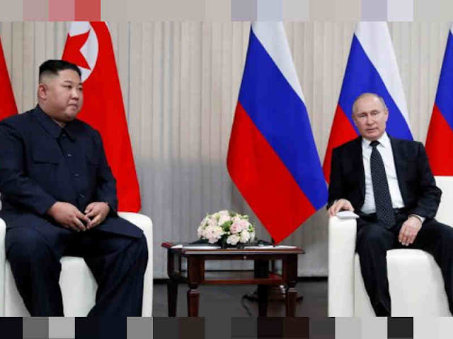 Kim Jong-un dan Vladimir Putin Bertemu di Vladivostok, Bahas Hubungan Rusia - Korut