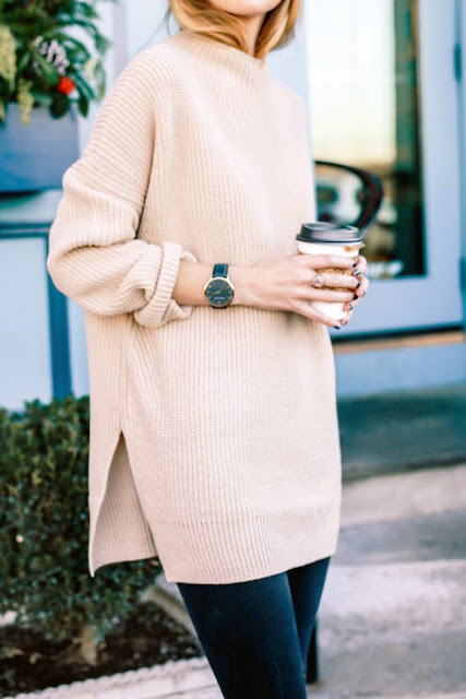 long sleeve tunic sweaters