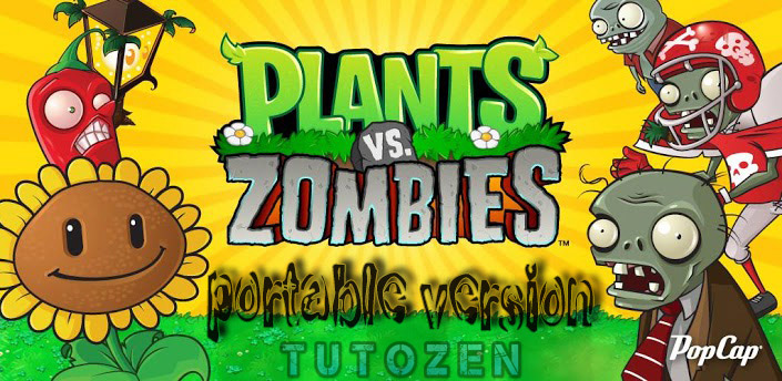 Tutozen: Plants Vs. Zombies Full Version Game Portable, No Need To Install