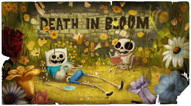    Finn Jake Adventure Time Cartoon Bones Flowers HD Wallpaper Desktop PC Background a155.