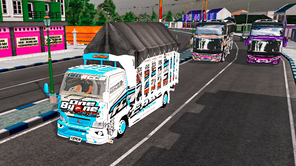 Mod Truck Canter Cabe One By One By Souleh Art  Gudang Livery, Skin
