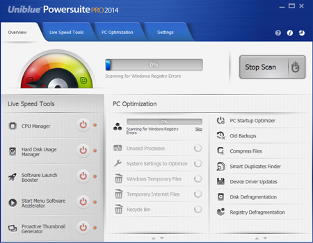 Uniblue Powersuite 2014
