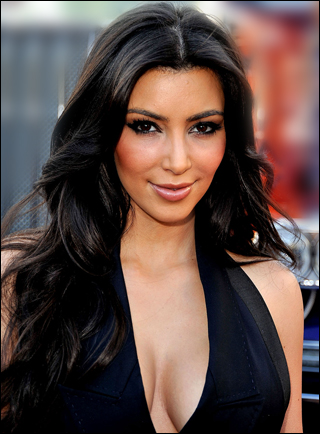 Kim Kardashian hairstyles 2012