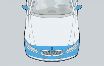 BMW Transparent paint protection film