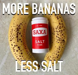 Photo of bananas and salt