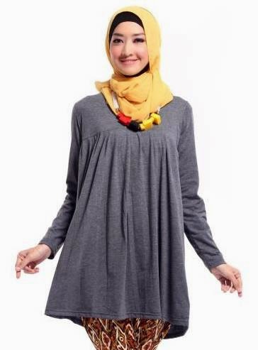 15 Koleksi Desain Baju Atasan  Muslim Wanita Terbaru 2021