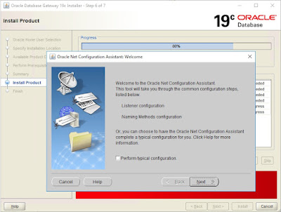 Oracle Database Gateway installer - Oracle Net Configuration