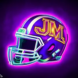 James Madison Dukes Concept Football Helmets