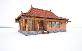 Desain gambar dan foto rumah limasan Rumah tradisional