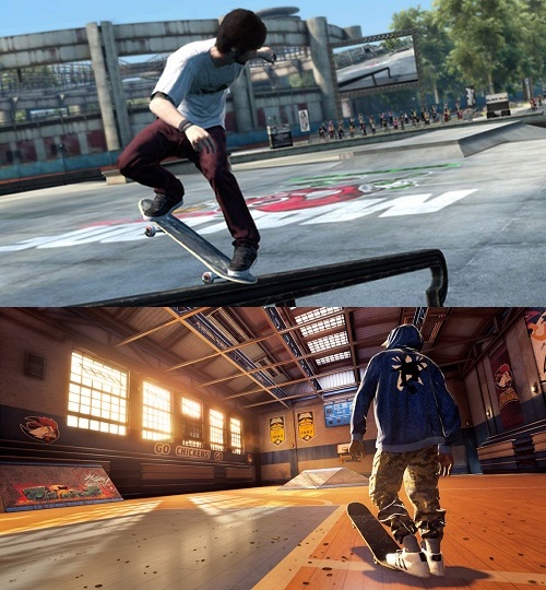 Comparison of Skate 4 vs Tony Hawk’s Pro Skater 1 + 2 Remastered