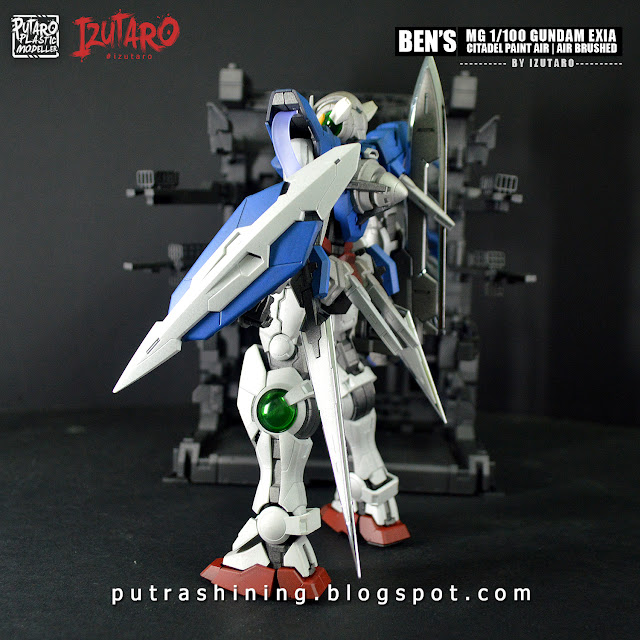 MG Gundam Exia Custom Paint Citadel Air Paints by Izutaro