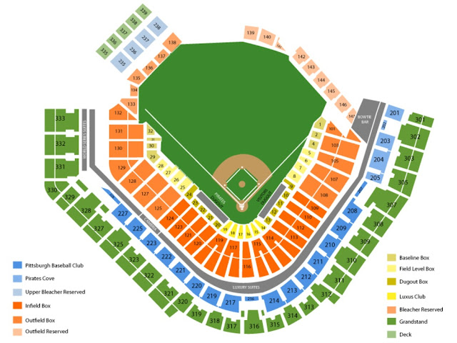 PNC Park seating chart and tickets , pittsburgh pirates, Pnc Park Seating Chart with seat numbers, Pnc Park Seating Chart, Pnc Park Seating Chart with rows