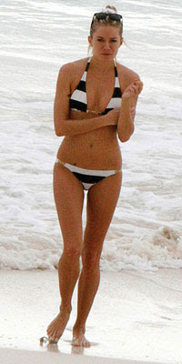 ashlee simpson bathing suit