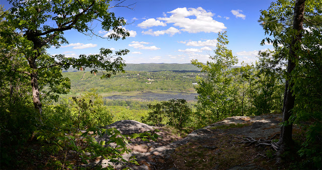 scenic Berkshire view from Lenox Mountain / Yokun Ridge