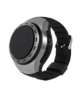 Cool Bluetooth Speaker Watch for Music, FM Radio & Selfie
