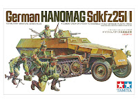 Tamiya 1/35 German Hanomag Sdkfz 251/1 (35020) Color Guide & Paint Conversion Chart　