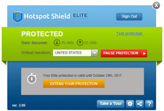 Hotspot Shield VPN Elite 5 Crack