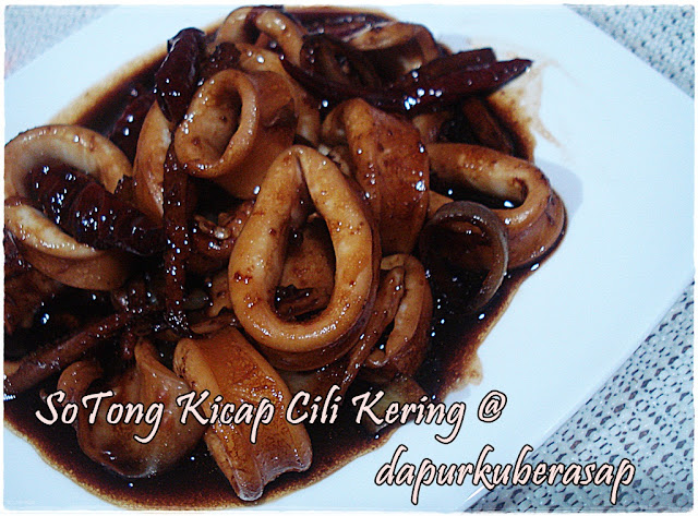 DaPurku Berasap Lagi: Sotong Kicap Cili Kering