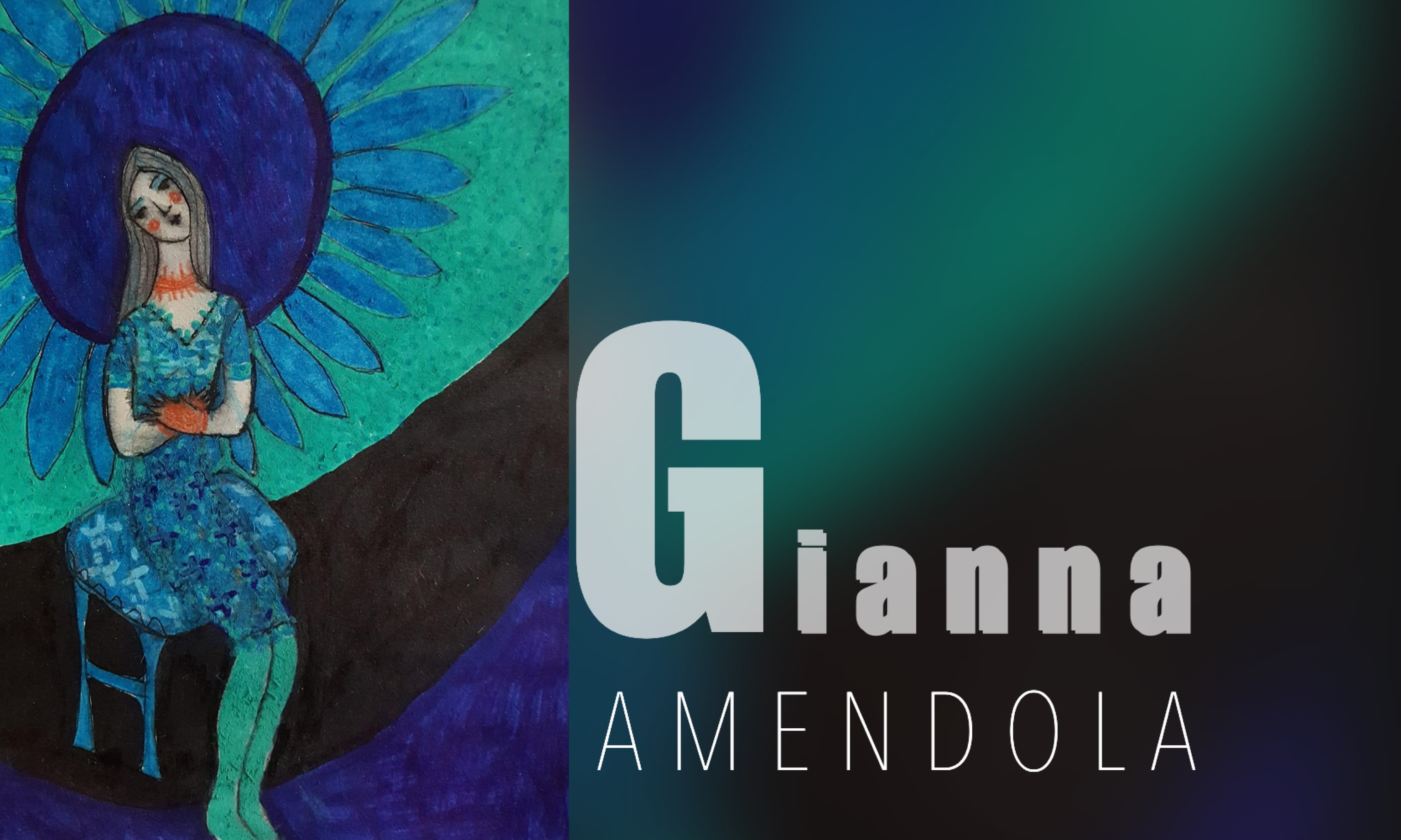Gianna Amendola a cura di Maria Marchese per la Rubrica Divagazioni sull’arte su L’ArteCheMiPiace