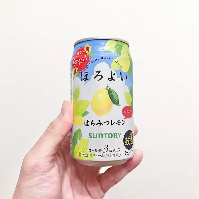 三得利微醉雞尾酒/蜂蜜檸檬 (Suntory Horoyoi/Honey Lemon)