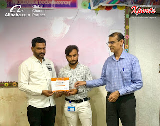 receiving certificates for our Free Professional Training Session for Alibaba.com at Vocational Training Institute Sialkot by Tuesday 4th, October 2022.