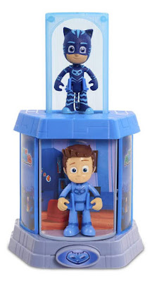 DETALLE PJ MASKS - Cámara Secreta de Héroes : Gatuno | Bandai 2020 | JUGUETE Serie de televisión | Catboy Transformation Playset 