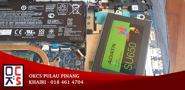 SOLVED: KEDAI REPAIR LAPTOP BUTTERWORTH | HP 11-N019TU SLOW & HANG