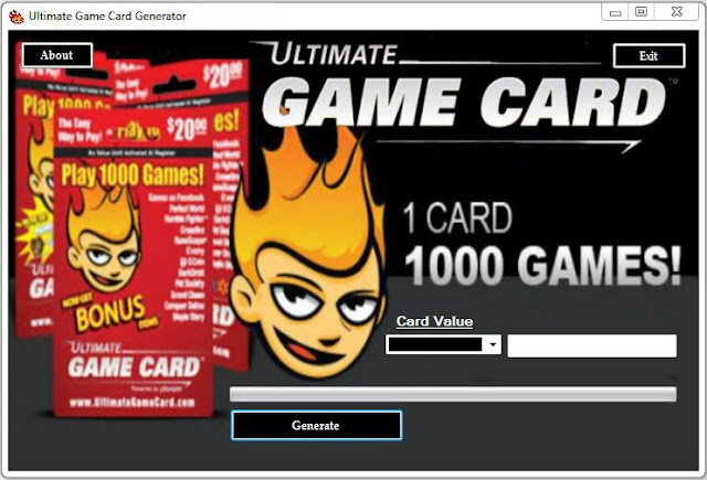 Image result for Ultimate Game Card Generator