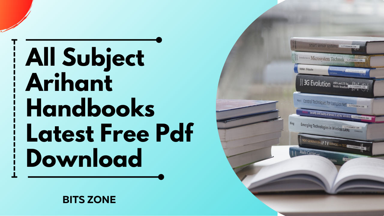 All Subject Arihant Handbooks Latest Free Pdf Download