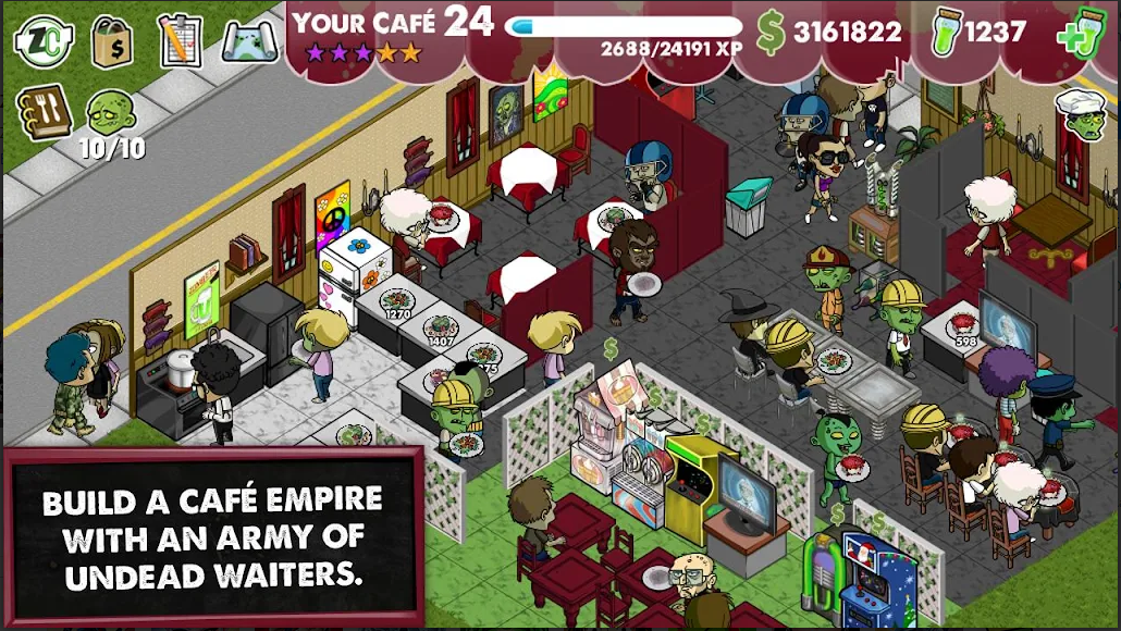 Zombie Cafe MOD + APK for Andriod