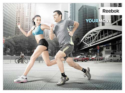 Bipasha Basu and Dhoni Reebok Ads Campaign Photos