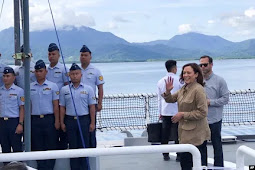 Kamala Harris Kunjungi Pulau Filipina Dekat Perairan yang Diklaim China