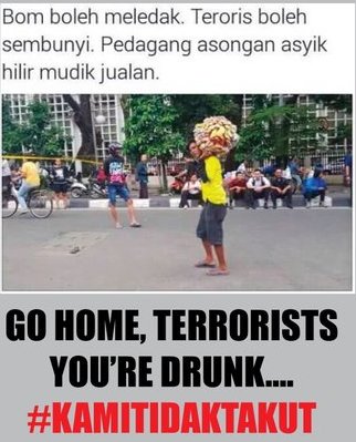 kami tidak takut