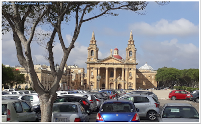 Floriana; Malta; Church of St. Publius; Nicola Zammit; Francesco Marandon;