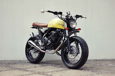 Foto Modifikasi Motor Yamaha Scorpio Klasik