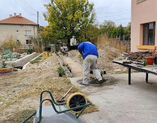 Halil mixing cement