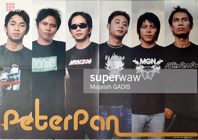 POSTER BAND PETERPAN 2004