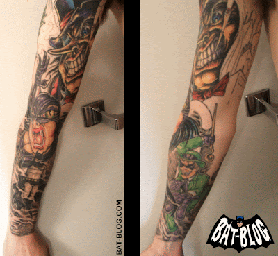 BATMAN TATTOO ART PHOTOS: Catwoman, The Joker, Riddler, Penguin, & More!