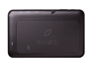 backview of Bamboo tablet