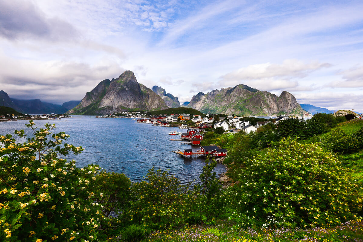 Reine - wioska na Lofotach