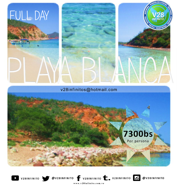 IMAGEN FULL DAY PLAYA BLANCA