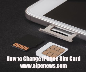 How to Change iPhone Sim Card