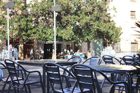 Plaça del Sol in Vila de Gràcia in Barcelona