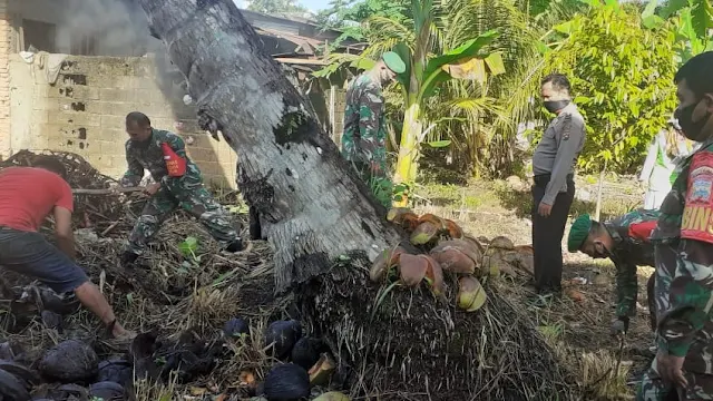 Empat Warga Diserang DBD, Masyarakat di Kejorongan Ophir Goro Bersihkan Lingkungan.