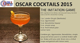 Cook In / Dine Out 2015 Oscar Cocktails The Imitation Game